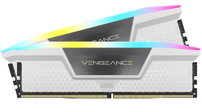 Corsair Vengeance RGB 32GB (2x16GB) DDR5 UDIMM 6200MHz C36 1.3V Desktop Gaming M image 1