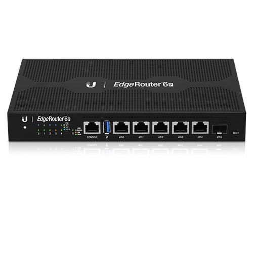 Ubiquiti EdgeRouter 6 - 5-Port Gigabit Router, 1 SFP Ports- 24v Passive PoE Out image 0