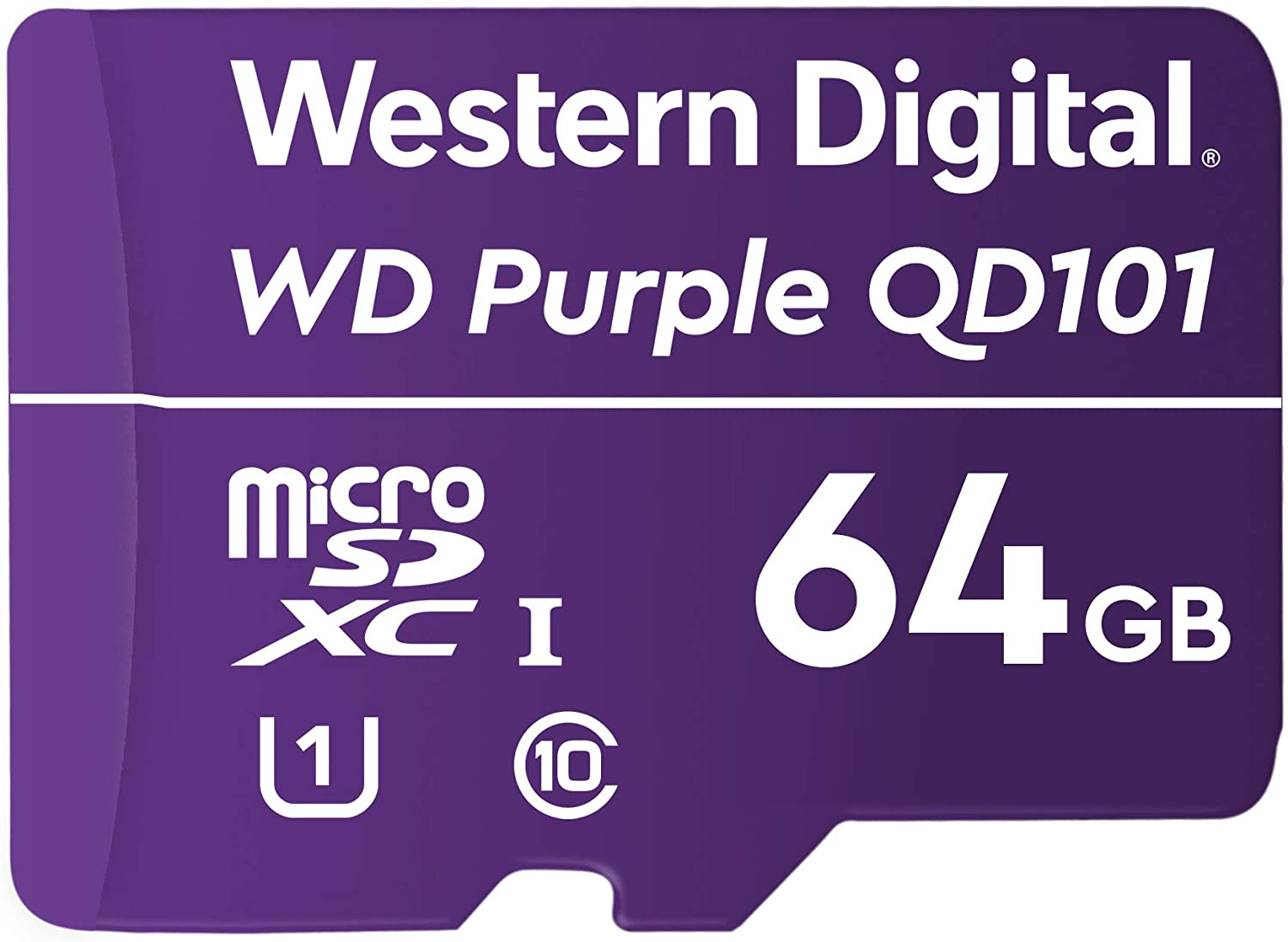 Western Digital WD Purple 64GB MicroSDXC Card 24/7 -25°C to 85°C Weather & Hum image 0