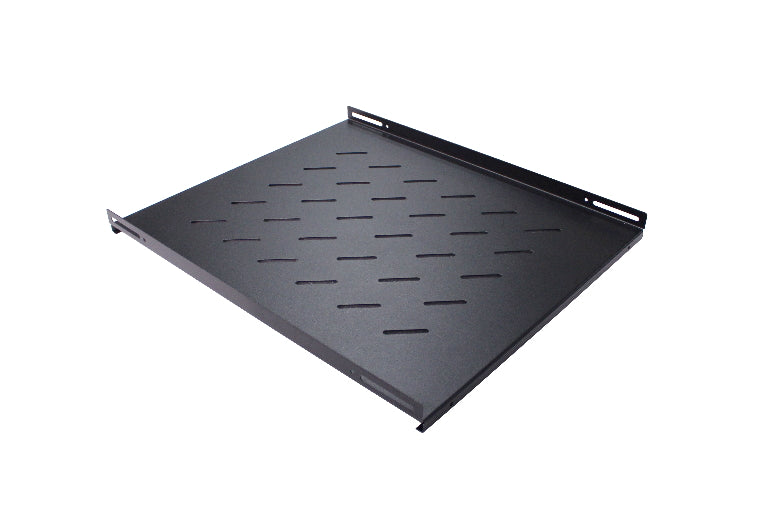LDR Fixed 1U 550mm Deep Shelf Recommended for 19' 800mm Deep Cabinet - Black Met image 0