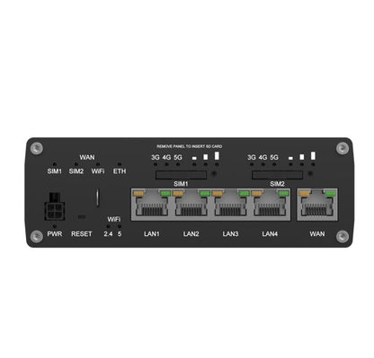 Teltonika RUTM52 Dual 5G Router, 5G dual SIM/ESIM cellular, 5 Gigabit Ethernet p image 2
