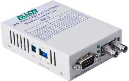 Alloy SCR460ST-3  RS-232/422/485 Serial DB-9 to Single Mode Fibre Converter. Max image 0