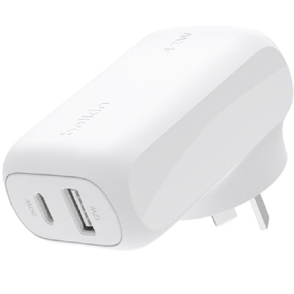 Belkin BoostCharge USB-C PD 3.0 PPS Wall Charger 42W - White(WCB009auWH),Dynamic image 0
