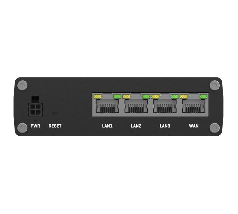 Teltonika RUTM08 Industrial Wired Router, 4 Gigabit RJ45 Ports,128 tag/port-base image 2
