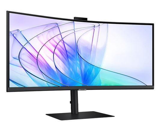 Samsung 34' ViewFinity S65VC UWQHD Ultra 3440x1440 1000R 5ms VA Curved DP HDMI H image 1