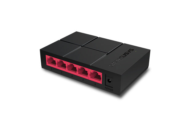 Mercusys MS105G 5-Port Gigabit Desktop Switch, 5x Gigabit Ports, Compact Design, image 2
