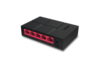 Mercusys MS105G 5-Port Gigabit Desktop Switch, 5x Gigabit Ports, Compact Design, image 2