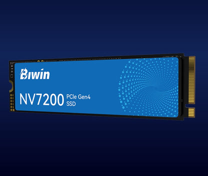 BIWIN NV7200-500G -PCIe4.0 M.2 2280 “up to up to 6300MB/s & 3100MB/s  Case pac image 2