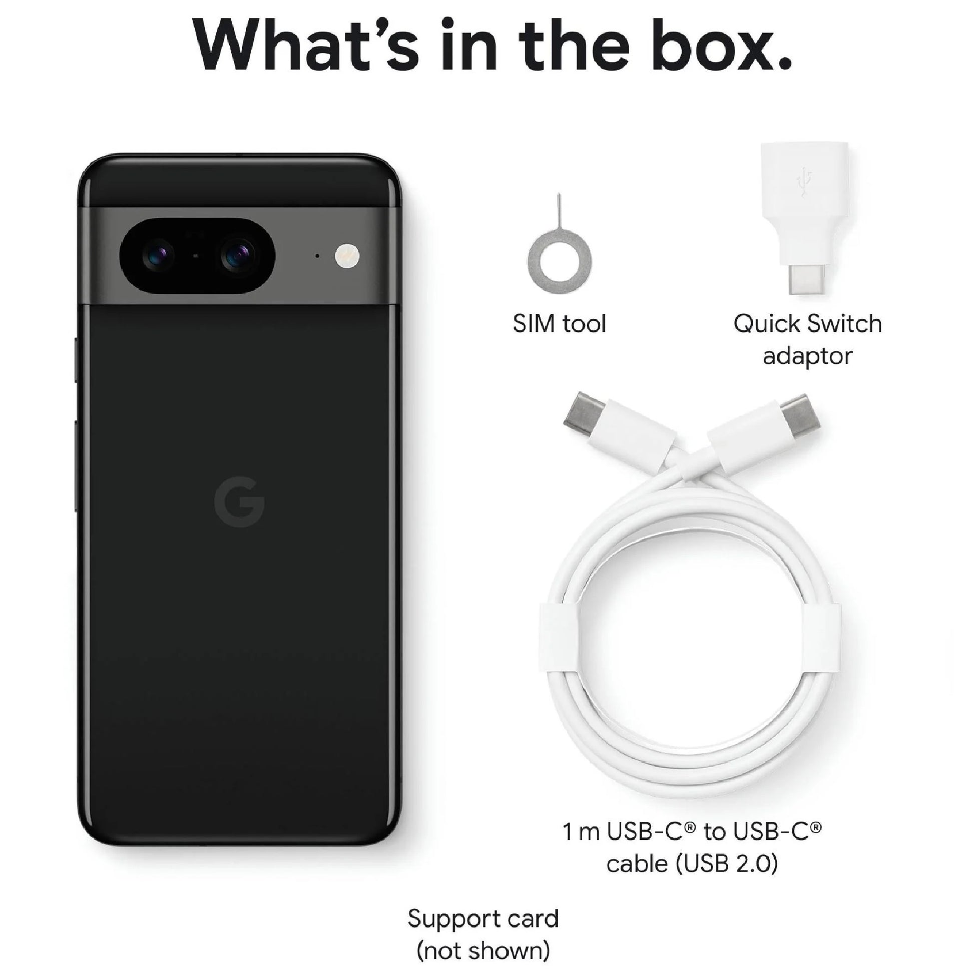 Google Pixel 8 5G 256GB - Obsidian (GA04833-AU)*AU STOCK*, 6.2', Full HD+, 120Hz image 3