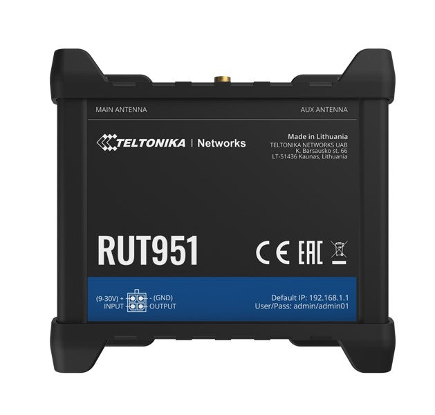 Teltonika Industrial Cellular Router, 4G LTE (Cat 4), Dual SIM,WI-FI, Automatic image 0