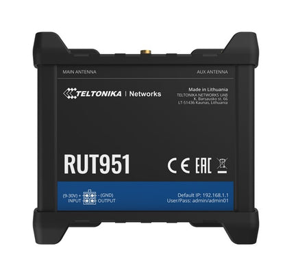 Teltonika Industrial Cellular Router, 4G LTE (Cat 4), Dual SIM,WI-FI, Automatic image 0