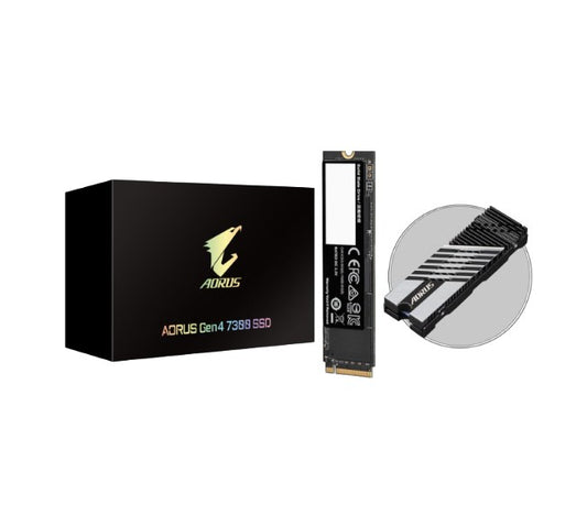 Gigabyte AORUS Gen4 7300 SSD M2 1TB PCI-Express 4.0 x4, NVMe 1.4, Sequential Rea image 0
