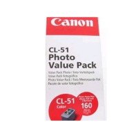 Canon CL51VP ChromaLife Value Pack including CL51 Cartridge and PP1014x6 (160 Sh image 0
