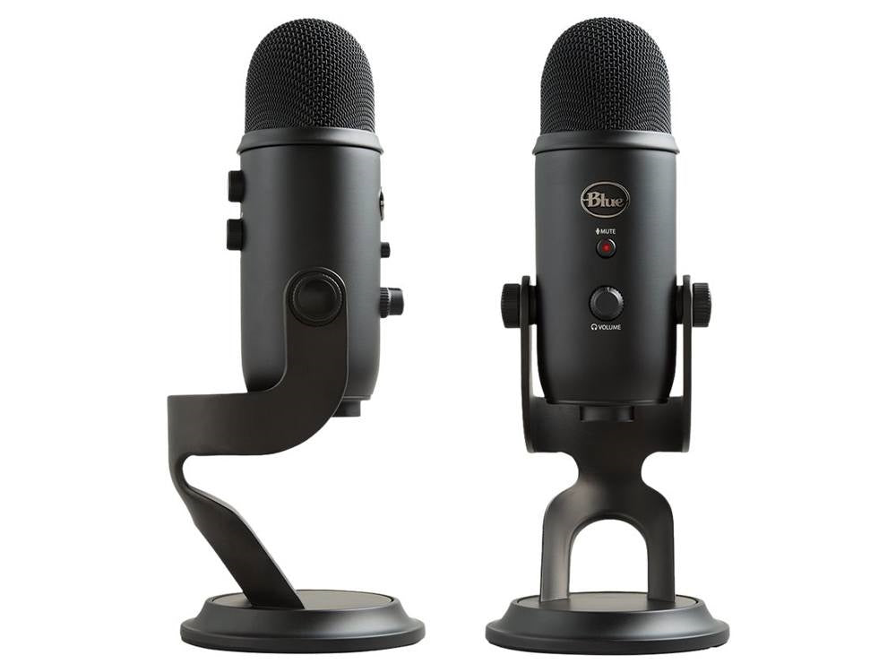 Logitech YETI Premium Multi-Pattern USB Microphone with Blue VO!CE 2-Year Limite image 1