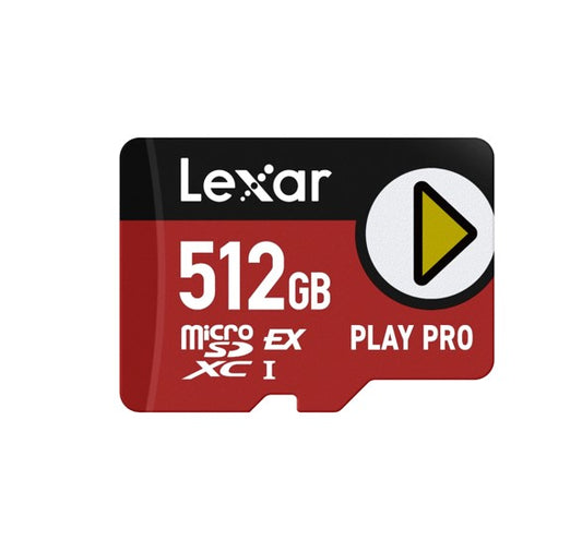 Lexar PLAY PRO microSDXC™ Express Card 512GB, microSDXC, high performance, mic image 0
