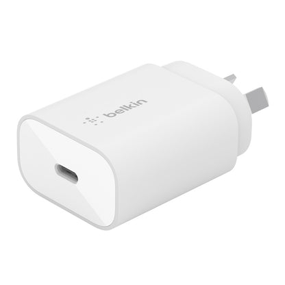 Belkin Boost Charge USB-C PD 3.0 PPS Wall Charger 25W - White (WCA004auWH), Comp image 1