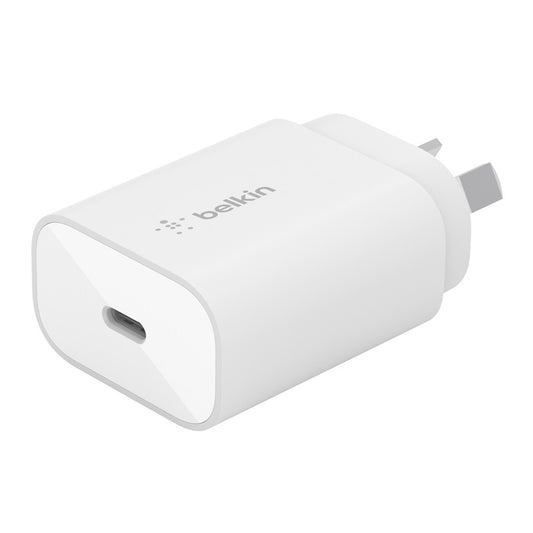 Belkin Boost Charge USB-C PD 3.0 PPS Wall Charger 25W - White (WCA004auWH), Comp image 1