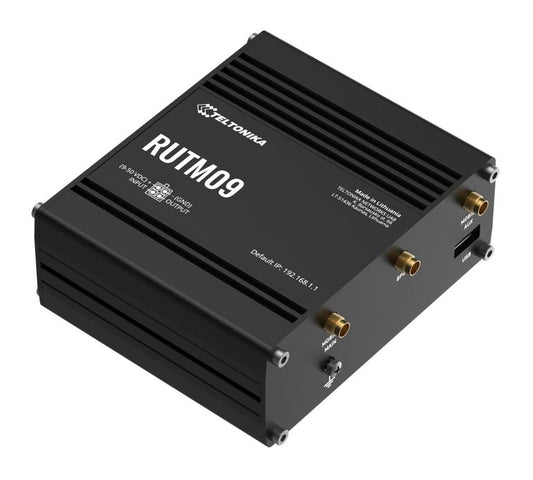 Teltonika RUTM09 wireless 4G LTE, 2 SIM cards, 4 x RJ45 ports, 10/100/1000 Mbps, image 1