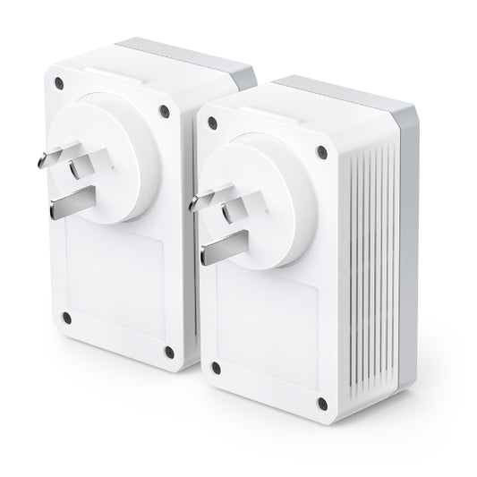 TP-Link TL-PA4010P KIT AV600 Powerline Adapter with AC Pass Through Starter Kit image 1