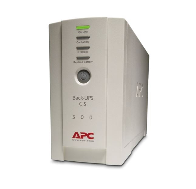 APC Back-UPS 500VA/300W Standby UPS, Tower, 230V/10A Input, 4x IEC C13 Outlets, image 0