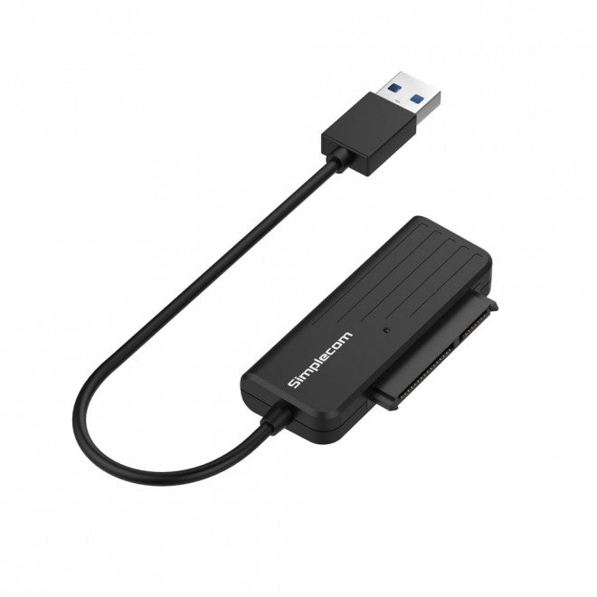 Simplecom SA205 Compact USB 3.0 to SATA Adapter Cable Converter for 2.5' SSD/HDD image 0