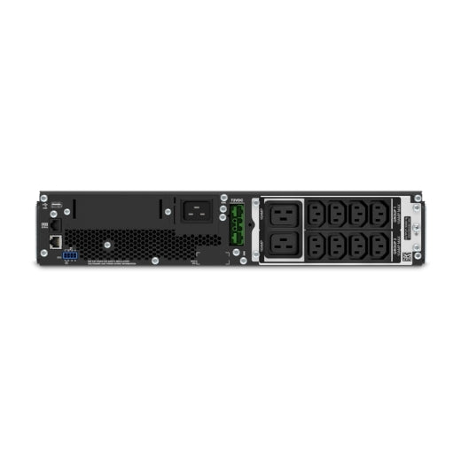 APC Smart-UPS 2200VA/1980W Online UPS, 2U RM, 230V/16A Input, 2x IEC C19 & 8x IE image 1