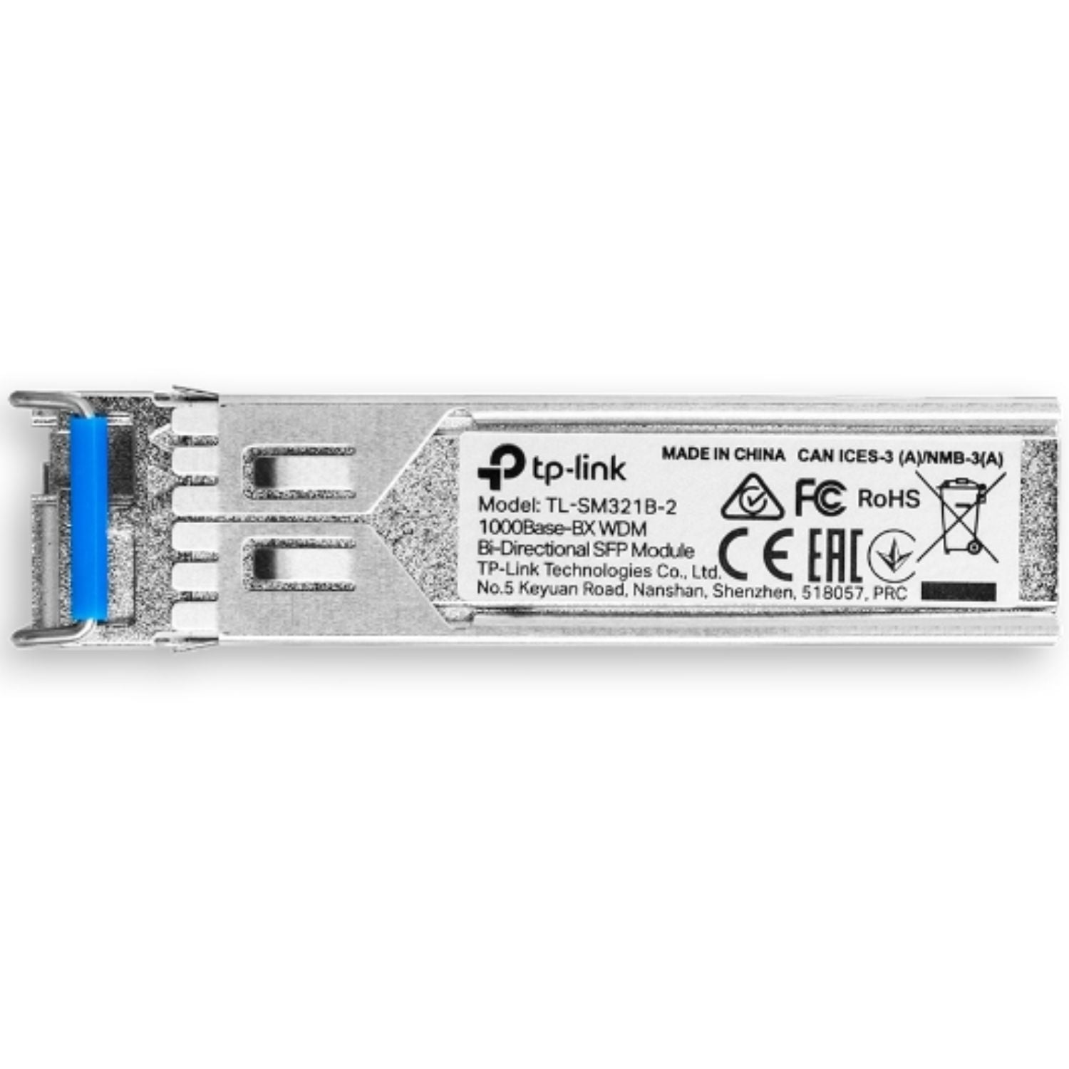 TP-Link 1000Base-BX WDM Bi-Directional SFP Module (TL-SM321B-2) TX: 1310nm, RX: image 1