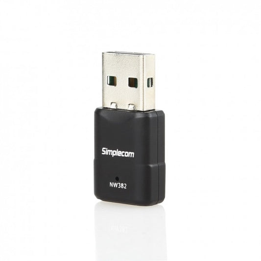 Simplecom NW382 Mini Wireless N USB WiFi Adapter 802.11n 300Mbps image 0