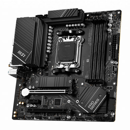 MSI PRO B650M-A WIFI AMD AM5 MATX Motherboard, 4x DDR5 ~128GB, 1x PCI-E x16, 2x image 1