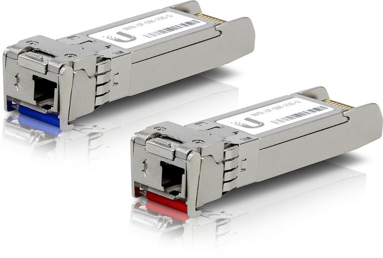 Ubiquiti UFiber SFP+ Single-Mode Module, 10G BiDi,  2 Pack, Same 10 Gbps Speed, image 0