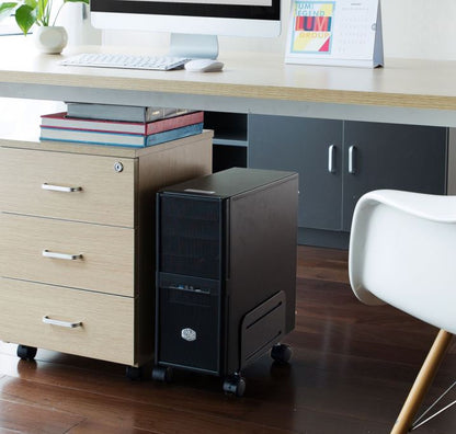 Brateck Mobile ATX Case Stand, For most ATX cases, up to 10kg, 119-209mm image 2
