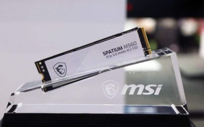 MSI 1TB M560 PCIe 5.0 NVMe M.2 SSD, Sequential Read up to 10,000MB/s image 0