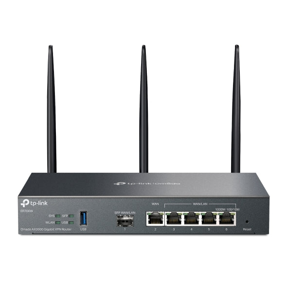 TP-Link ER706W Omada AX3000 Gigabit VPN Router image 0