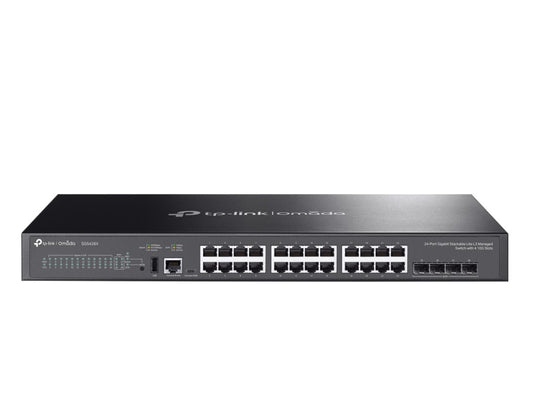 TP-Link SG5428X Omada 24-Port Gigabit Stackable Lite L3 Managed Switch with 4× image 0