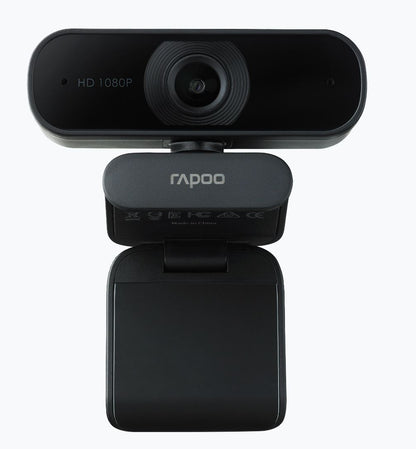 RAPOO C260 Webcam FHD 1080P/HD720P, USB 2.0 - Ideal for TEAMS, Zoom image 0
