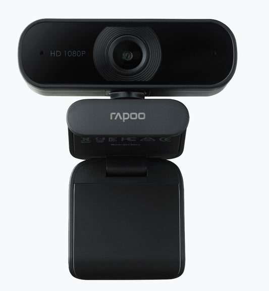 RAPOO C260 Webcam FHD 1080P/HD720P, USB 2.0 - Ideal for TEAMS, Zoom image 0