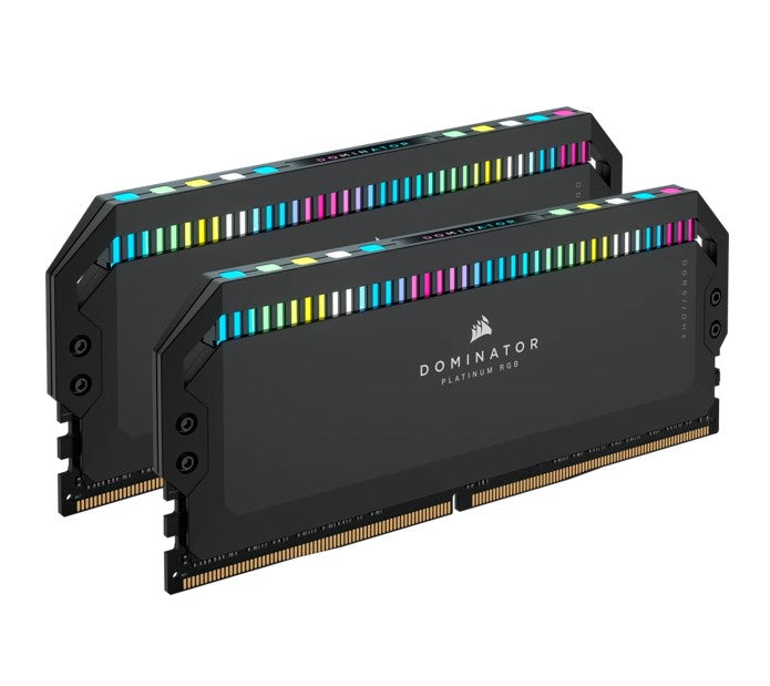 Corsair Dominator Platinum RGB 64GB (2x32GB) DDR5 UDIMM 6600Mhz C32 1.1V Black D image 0