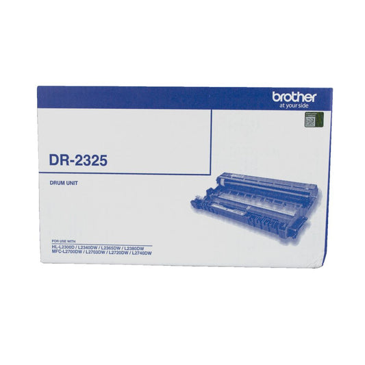 Brother DR-2325 Mono Laser Drum Unit- HL-L2300D, L2305W, L2340DW, L2365DW, 2380D image 0
