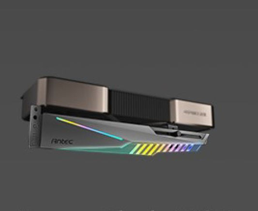 Antec GPU Bracket Dagger Black ARGB 5V 3-Pin.  5 holes. Horizontal Mount GPU 170 image 0