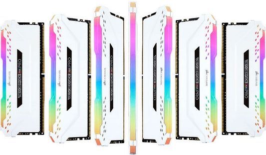 Corsair Vengeance RGB PRO 16GB (2x8GB) DDR4 3600MHz C18 White Desktop Gaming Mem image 0