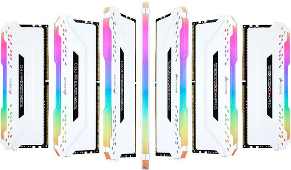 Corsair Vengeance RGB PRO 16GB (2x8GB) DDR4 3600MHz C18 White Desktop Gaming Mem image 0