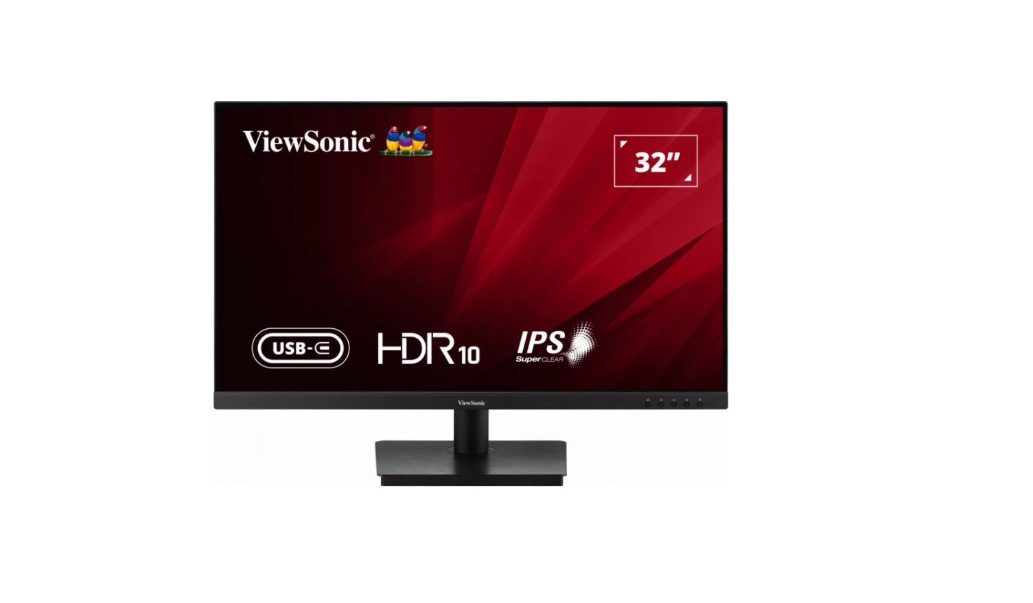 ViewSonic 32' VA3209U-4K 4K Business, Seamless Viewing, USB-C, DP, HDMI x 2, Spe image 0
