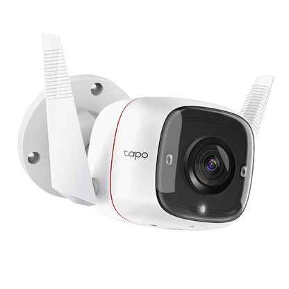TP-Link TC65 Outdoor Security Wi-Fi Camera Ultra HD Video 3MP Definition, Wired/ image 0