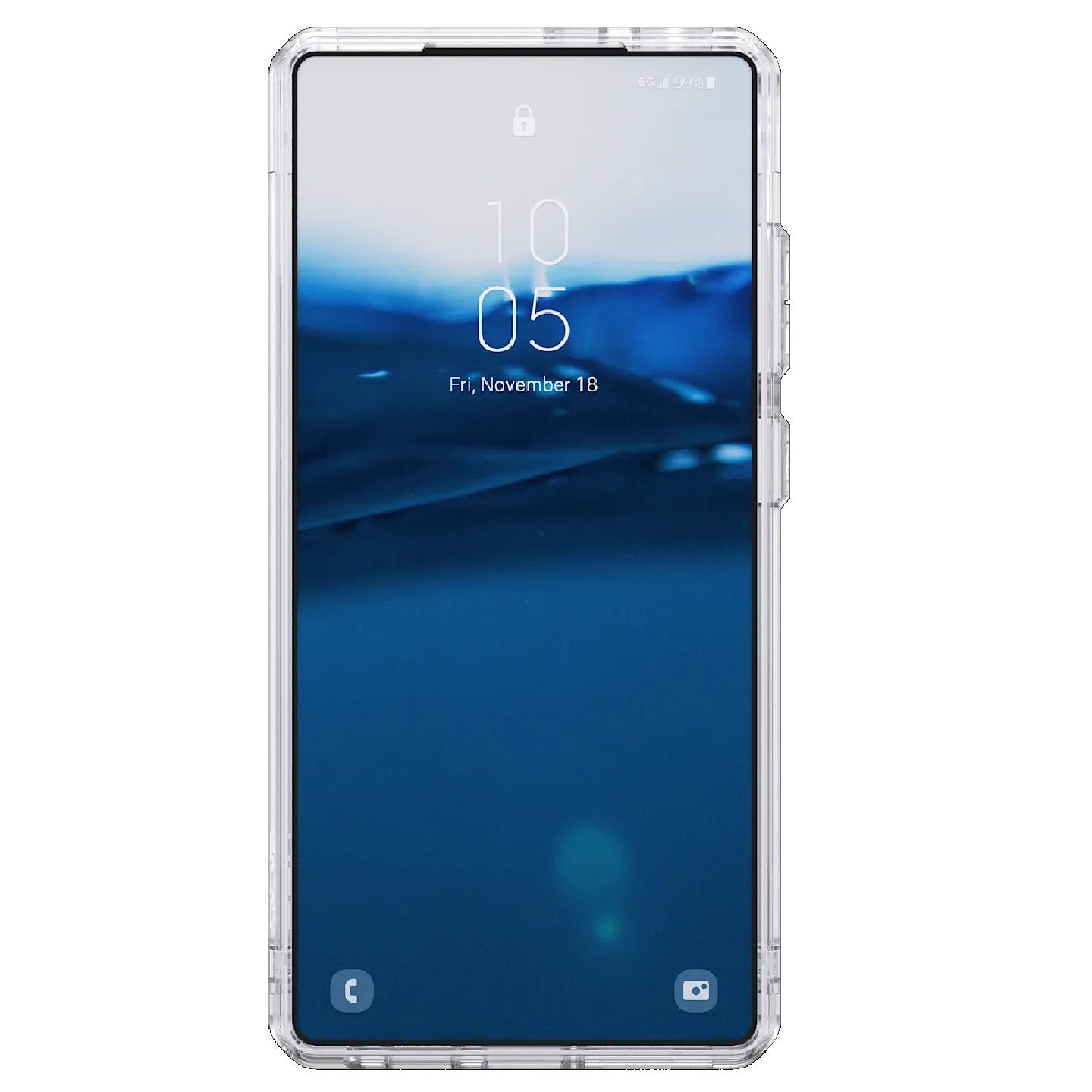 UAG Plyo Pro Samsung Galaxy 25 Ultra 5G (6.9') Rugged Case - Ice/Silver, DROP+ M image 1