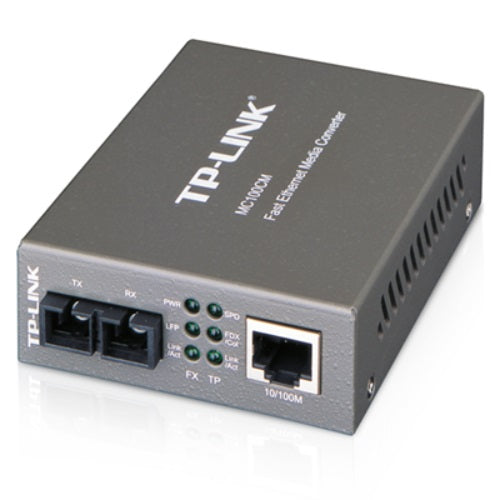 TP-Link MC111CS 10/100Mbps SC WDM Media Converter Monomode Simplex 10/100Base-TX image 1