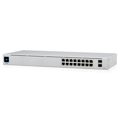 Ubiquiti UniFi 16-port Managed Gigabit Switch - 8x PoE+ Ports, 8x Gigabit Ethern image 0