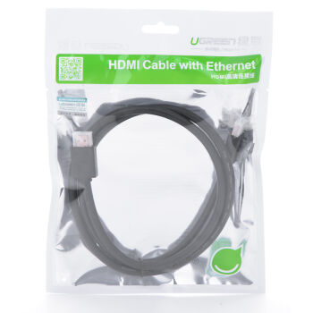 UGREEN HDMI 1.4 Cable — Full Copper 19+1 Conductors, 1M (10106)