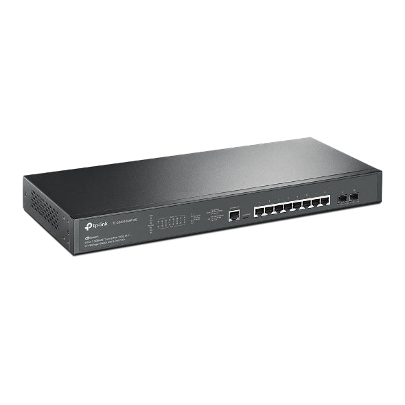 TP-Link TL-SG3210XHP-M2 JetStream 8-Port 2.5GBASE-T and 2-Port 10GE SFP+ L2+ Man image 1