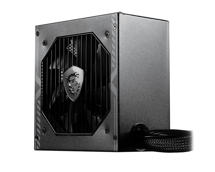 MSI MAG A650BN 650W Power Supply, 80 PLUS Bronze, up to 85% Efficiency, Active P image 1
