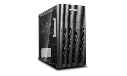 DeepCool MATREXX 30 Full Tempered Glass Side Panel M-ATX Case, 1x 120mm Black Fa image 0